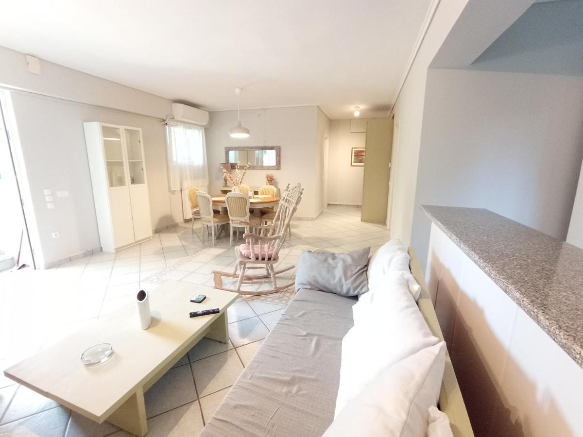 Galini apartment near sea, port&airport Artemida  Exterior foto