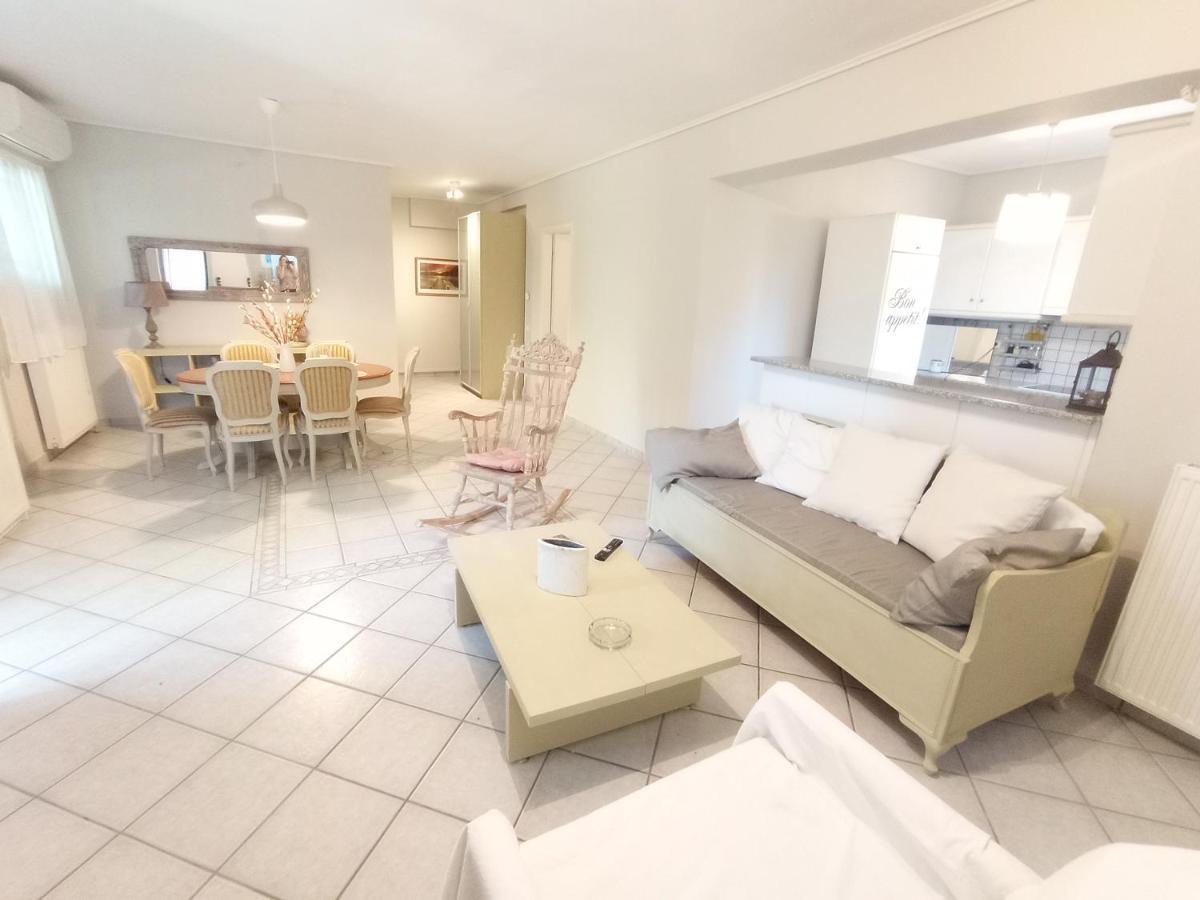 Galini apartment near sea, port&airport Artemida  Exterior foto