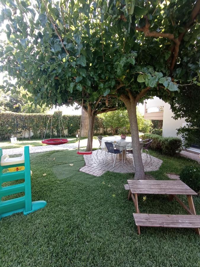 Galini apartment near sea, port&airport Artemida  Exterior foto